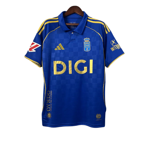 Real Oviedo 2025/26 (Home) w/ La Liga badge
