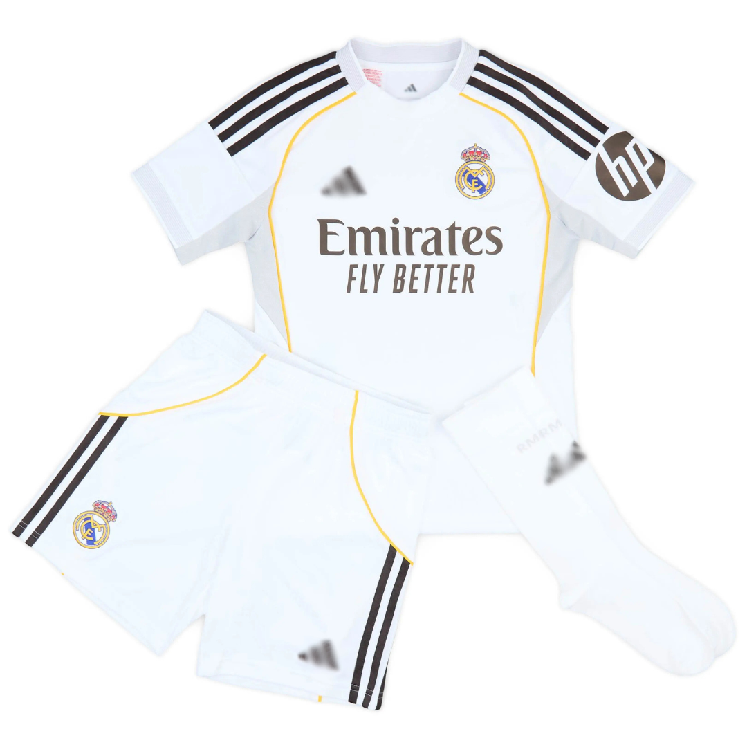Real Madrid 2025/26 (Home) - Kids